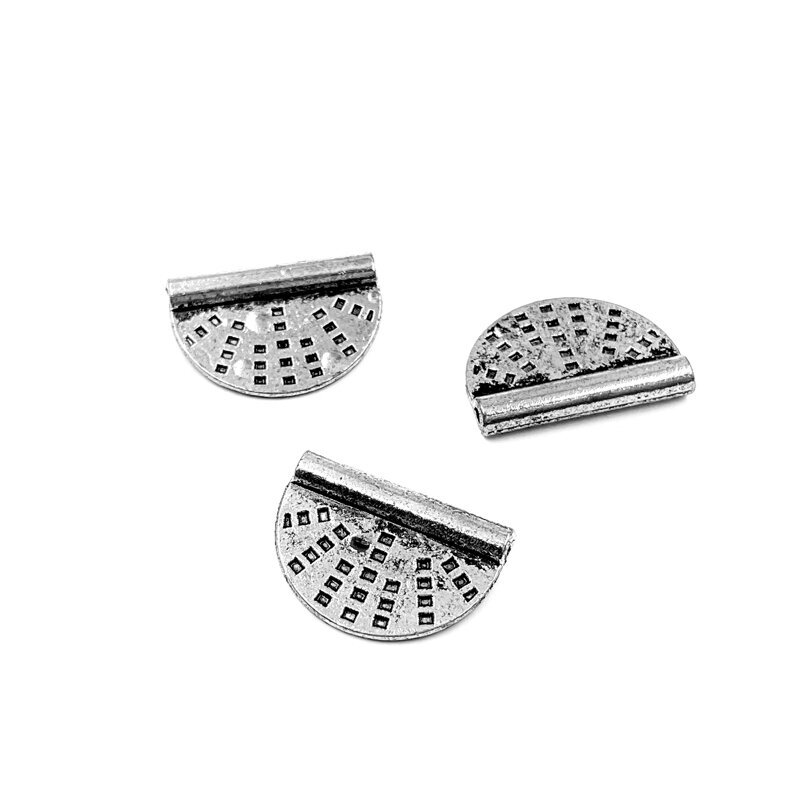 20x13mm sidabro sp. intarpai, 9vnt.