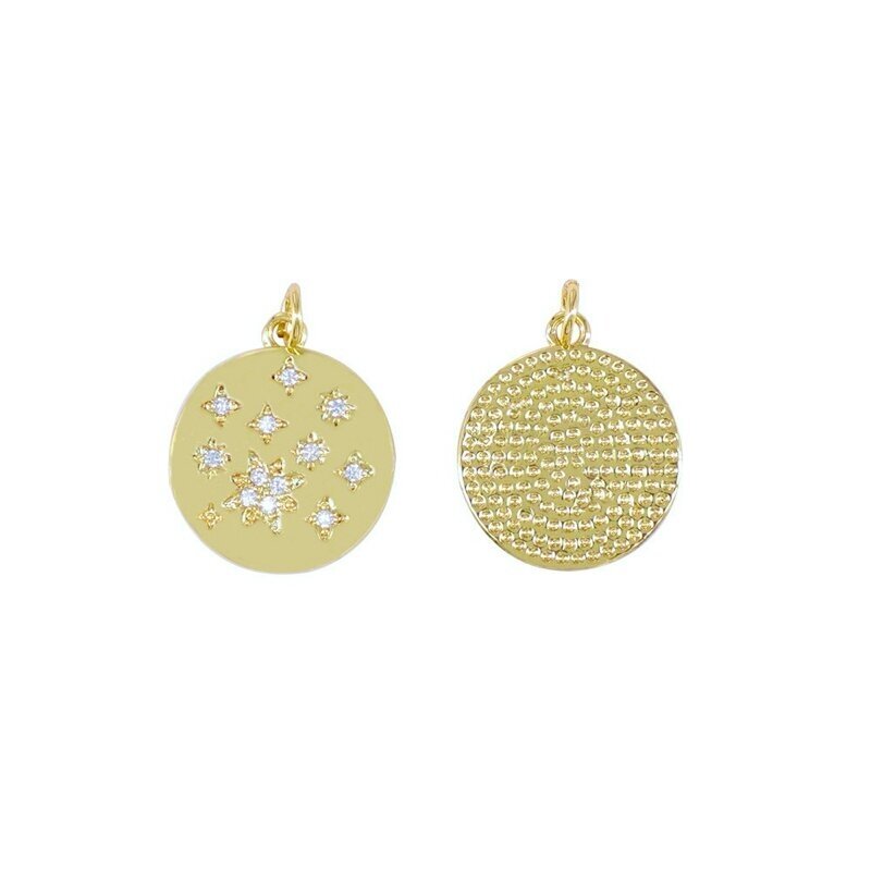20x18mm 14k aukso sp. nerūdijančio plieno pakabukas žvaigždė, 1vnt. 20x18mm 14k aukso sp. nerūdijančio plieno pakabukas žvaigždė, 1vnt.