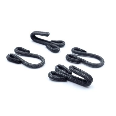 21mm tamsiai pilkos sp. prisiuvami kabliukai drabužiams, 2vnt. 21mm tamsiai pilkos sp. prisiuvami kabliukai drabužiams, 2vnt.