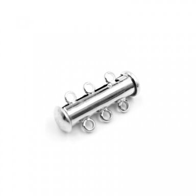 21x10mm nikelio sp. magnetiniai užsegiamai 3 kilputėmis, 2vnt.