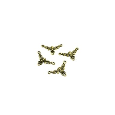 26x15mm aukso sp. paskirstytojai, 18vnt.