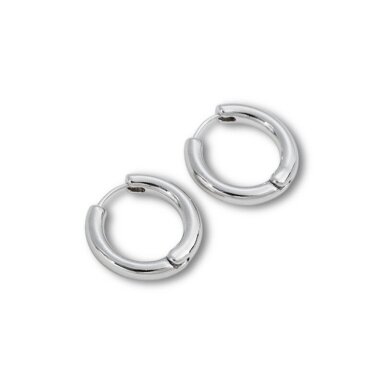 22mm platinos sp. nerūdijančio plieno auskarų įvėrimai, 2vnt. 22mm platinos sp. nerūdijančio plieno auskarų įvėrimai, 2vnt.