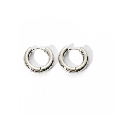 22mm platinos sp. nerūdijančio plieno auskarų įvėrimai, 2vnt, 22mm platinos sp. nerūdijančio plieno auskarų įvėrimai, 2vnt,