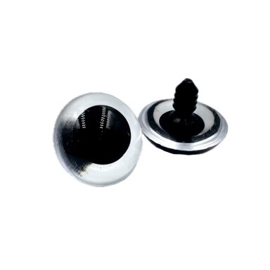22mm skaidrios sp. plastikinės įsukamos akys žaislams, 4vnt. 22mm skaidrios sp. plastikinės įsukamos akys žaislams, 4vnt.