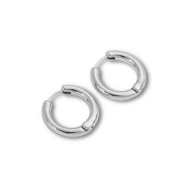 22mm platinos sp. nerūdijančio plieno auskarų įvėrimai, 2vnt. 22mm platinos sp. nerūdijančio plieno auskarų įvėrimai, 2vnt.