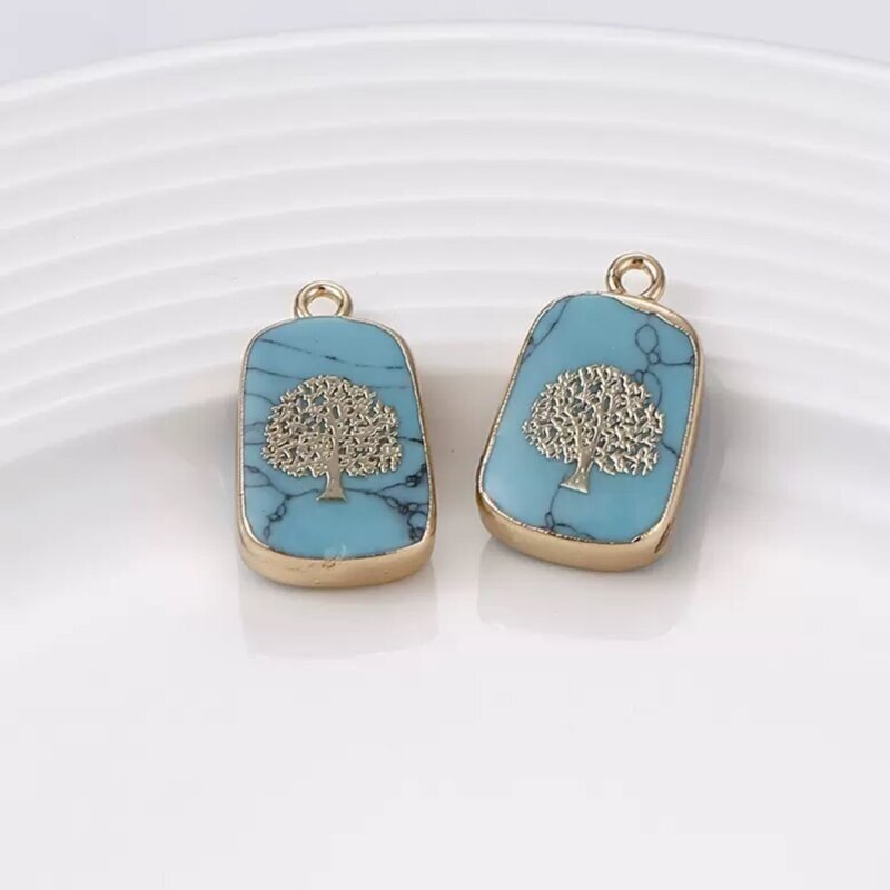 22x14mm 14k aukso ir turkio sp. nerūdijančio plieno pakabukas, 1vnt. 22x14mm 14k aukso ir turkio sp. nerūdijančio plieno pakabukas, 1vnt.