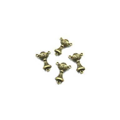 22x15mm žalvario sp. paskirstytojai, 6vnt.