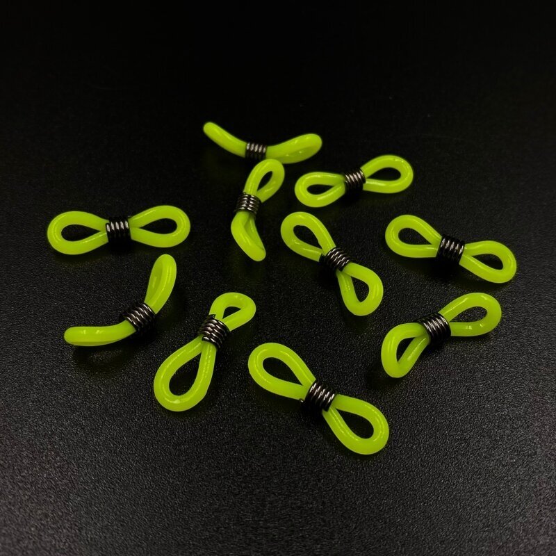 22mm geltonos sp. užbaigimo detalės akinių gumutės, juodintos sp. spirale, 10vnt. 22mm geltonos sp. užbaigimo detalės akinių gumutės, juodintos sp. spirale, 10vnt.