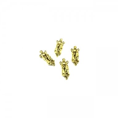 28x12mm aukso sp. paskirstytojai, 4vnt.