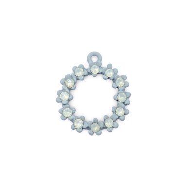 24x21mm pilkos sp. pakabukas, 1vnt.
