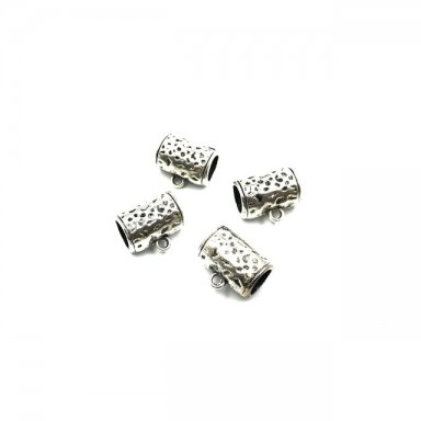 27x14mm sidabro sp. pakabukų laikikliai, 4vnt.