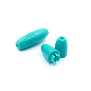 24x9mm turkio sp. plastikinis užspaudžiamas užsegimas, 2vnt.