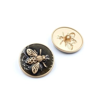 25mm rudos sp. metalinė saga su kilpute, 1vnt.