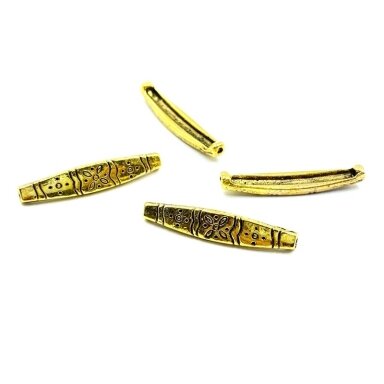 25x5mm aukso sp. intarpai, 22vnt.