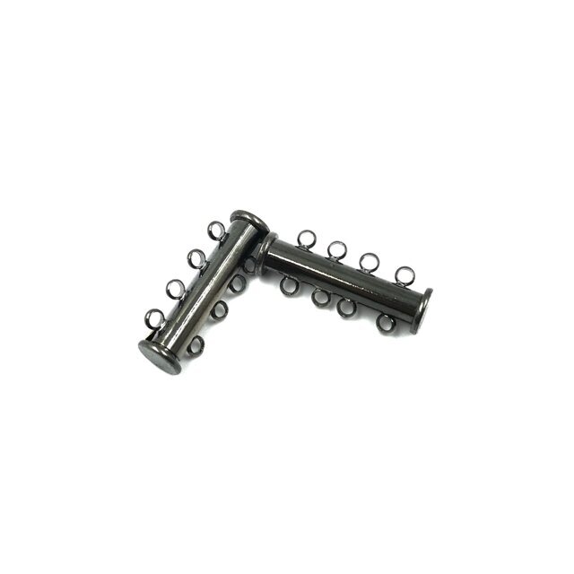 25x10mm juodintos sp. magnetiniai užsegimai 4 kilputėmis, 2vnt.