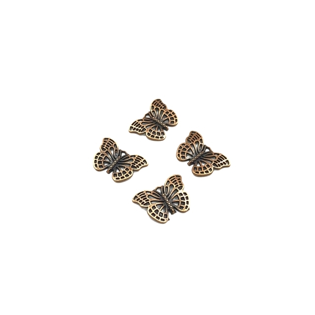 26x18mm vario sp. pakabukas drugelis, 10vnt.