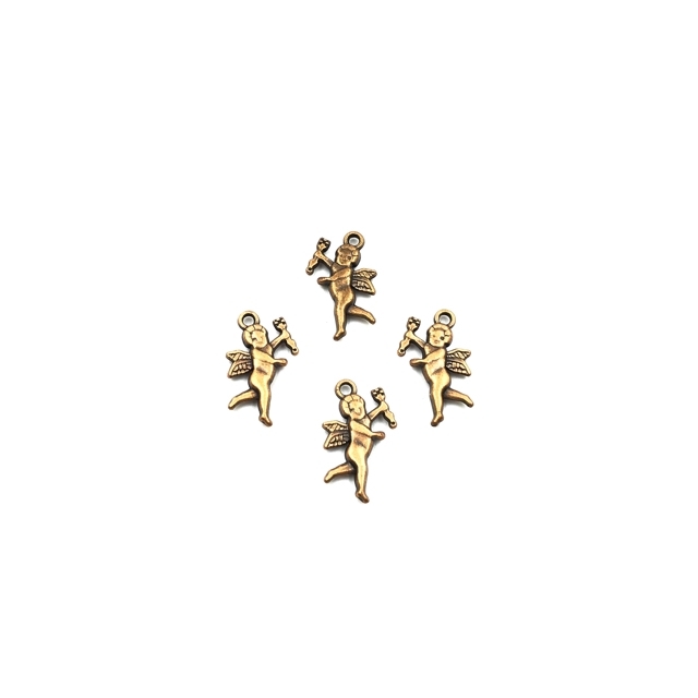 23x14mm vario sp. pakabukas kupidonas, 12vnt.
