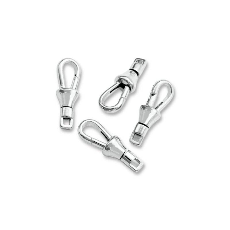 25mm platinos sp. nerūdijančio plieno užsegimas karabinas, 1vnt.