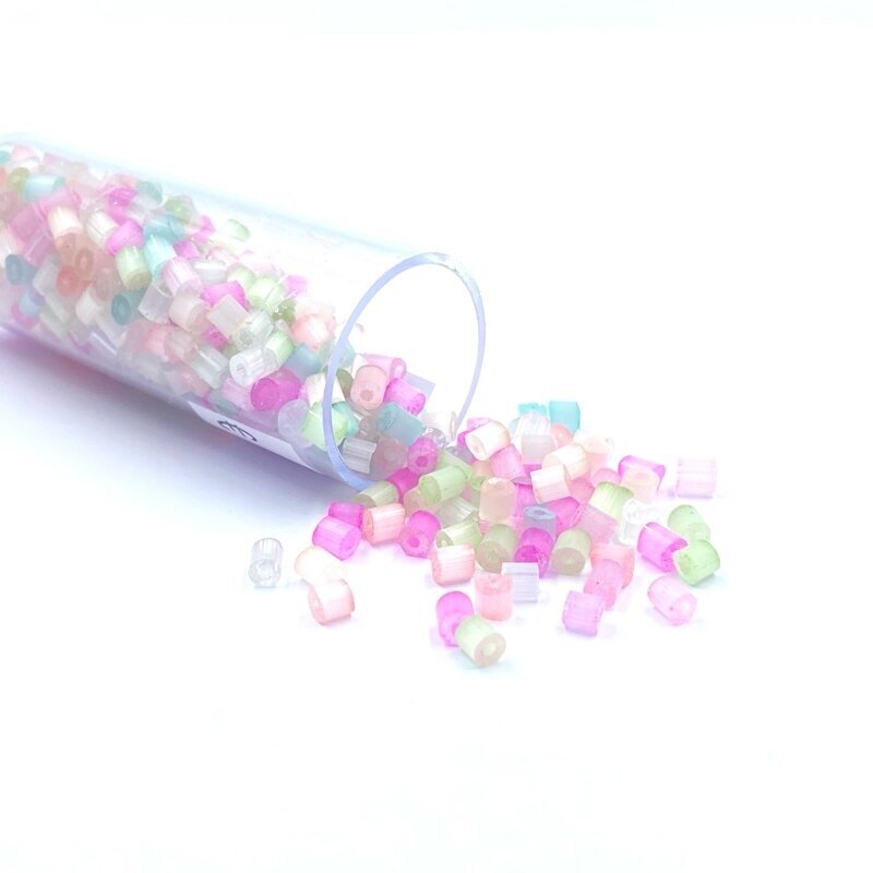 2,5x2mm mix sp. biserio karoliukai, ±11g