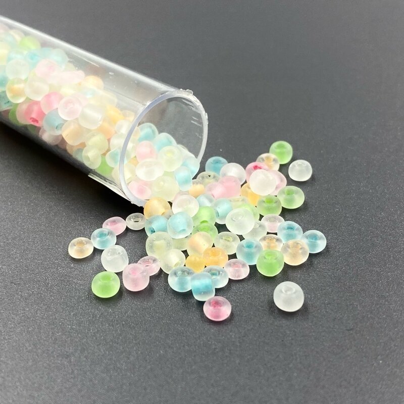 2,5x4mm matiniai mix sp. biserio karoliukai, ±12g
