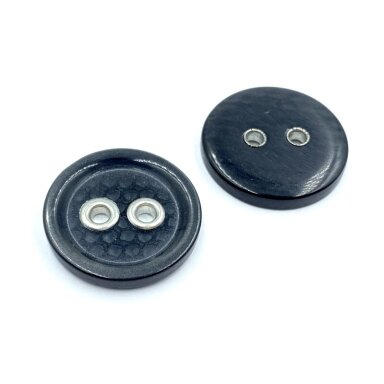 26mm tamsiai pilkos sp. plastikinė saga, 4vnt.