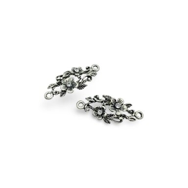 26x11mm sidabro sp. pakabukas, 1vnt.