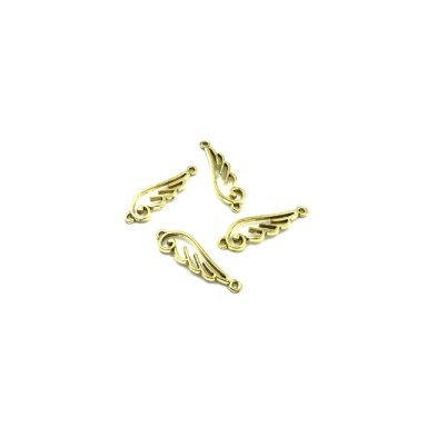 33x10mm aukso sp. pakabukas sparnas, 13vnt.