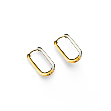 26x14mm 14k aukso ir platinos sp. nerūdijančio plieno auskarų įvėrimai, 2vnt. 26x14mm 14k aukso ir platinos sp. nerūdijančio plieno auskarų įvėrimai, 2vnt.