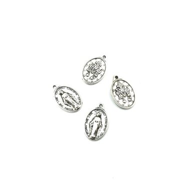 25x16mm sidabro sp. pakabukas, 5vnt.