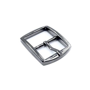 26x32mm juodintos sp. metalinė diržo sagtis, 1vnt.