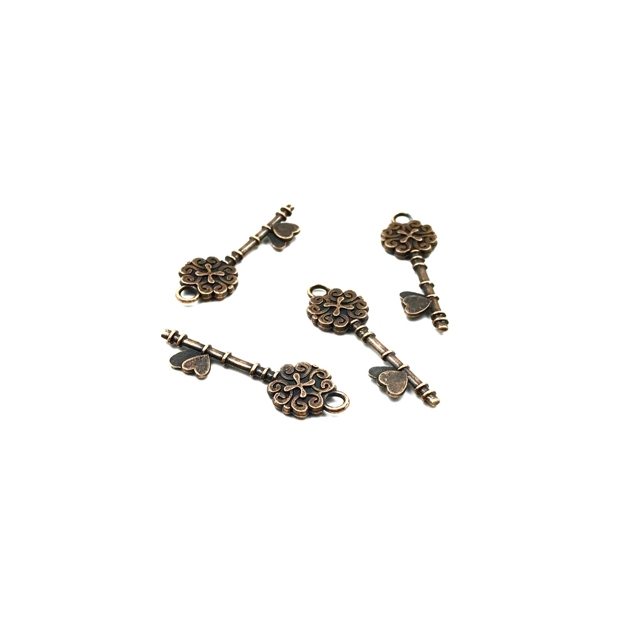 34x11mm vario sp. pakabukas raktas, 12vnt.