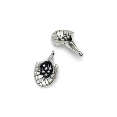 27x15mm sidabro sp. pakabukas gėlė, 1vnt.