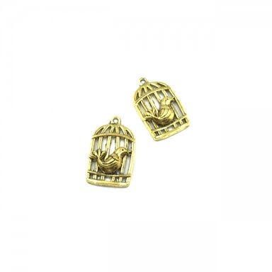 37x22mm aukso sp. pakabukas narvelis, 3vnt.