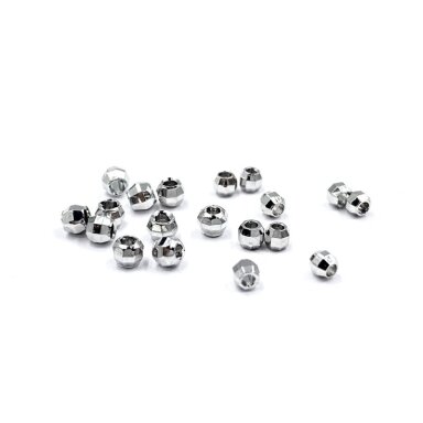 2mm platinos sp. nerūdijančio plieno intarpai, 10vnt.