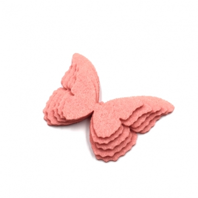 2mm filco drugelių rinkinys, 5vnt. 2mm filco drugelių rinkinys, 5vnt.