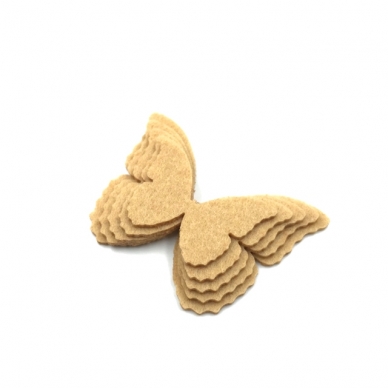 2mm filco drugelių rinkinys, 5vnt. 2mm filco drugelių rinkinys, 5vnt.