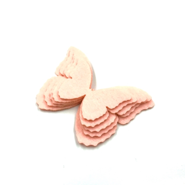 2mm filco drugelių rinkinys, 5vnt. 2mm filco drugelių rinkinys, 5vnt.