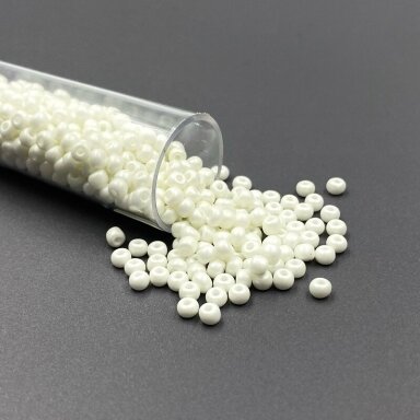 2x3mm gelsvos sp. biserio karoliukai, ±13g