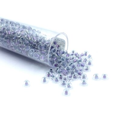 2x3mm melsvos AB sp. biserio karoliukai, ±13g