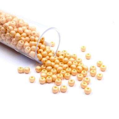 2,5x3mm oranžinės sp. biserio karoliukai, ±13g