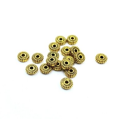 2x5mm aukso sp. intarpai, 105vnt.