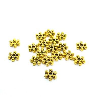 2x7mm aukso sp. intarpai, 75vnt.