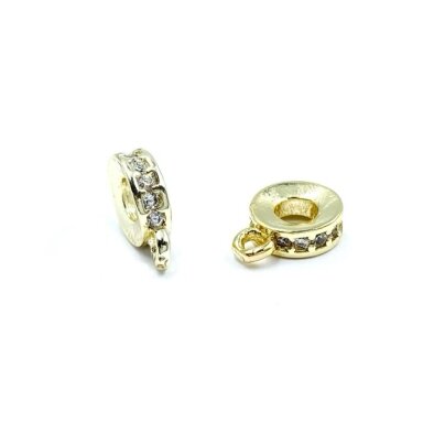 2x8mm 14k aukso sp. nerūdijančio plieno pakabuko laikiklis, 1vnt. 2x8mm 14k aukso sp. nerūdijančio plieno pakabuko laikiklis, 1vnt.