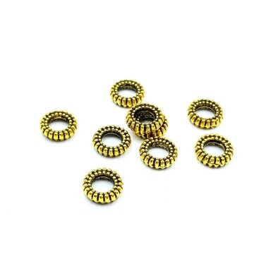 2x8mm aukso sp. intarpai, 50vnt.