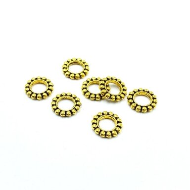 2x9mm aukso sp. intarpai, 40vnt.