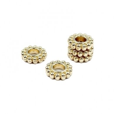 2x8mm 14k aukso sp. nerūdijančio plieno intarpas, 5vnt. 2x8mm 14k aukso sp. nerūdijančio plieno intarpas, 5vnt.