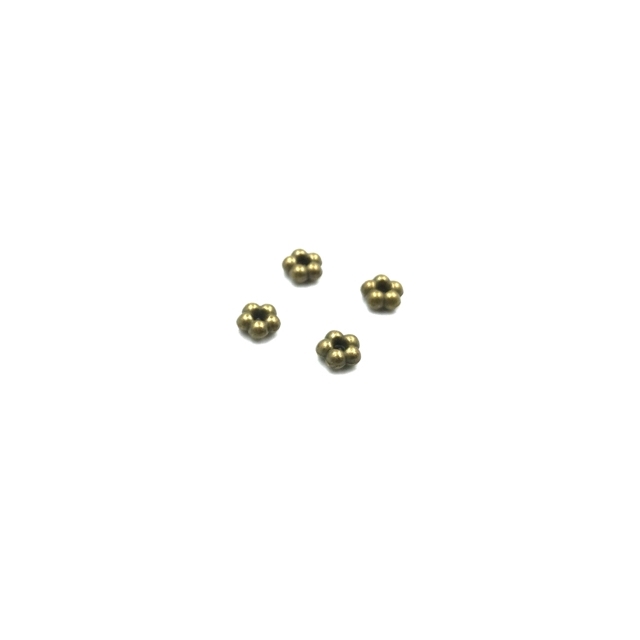 2x5mm žalvario sp. intarpai, 78vnt.