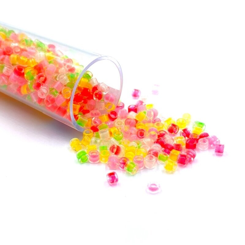 2x2,5mm mix sp. biserio karoliukai, ±9g