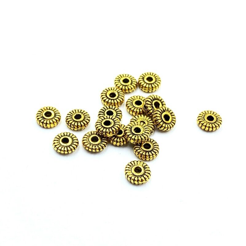 2x5mm aukso sp. intarpai, 105vnt.