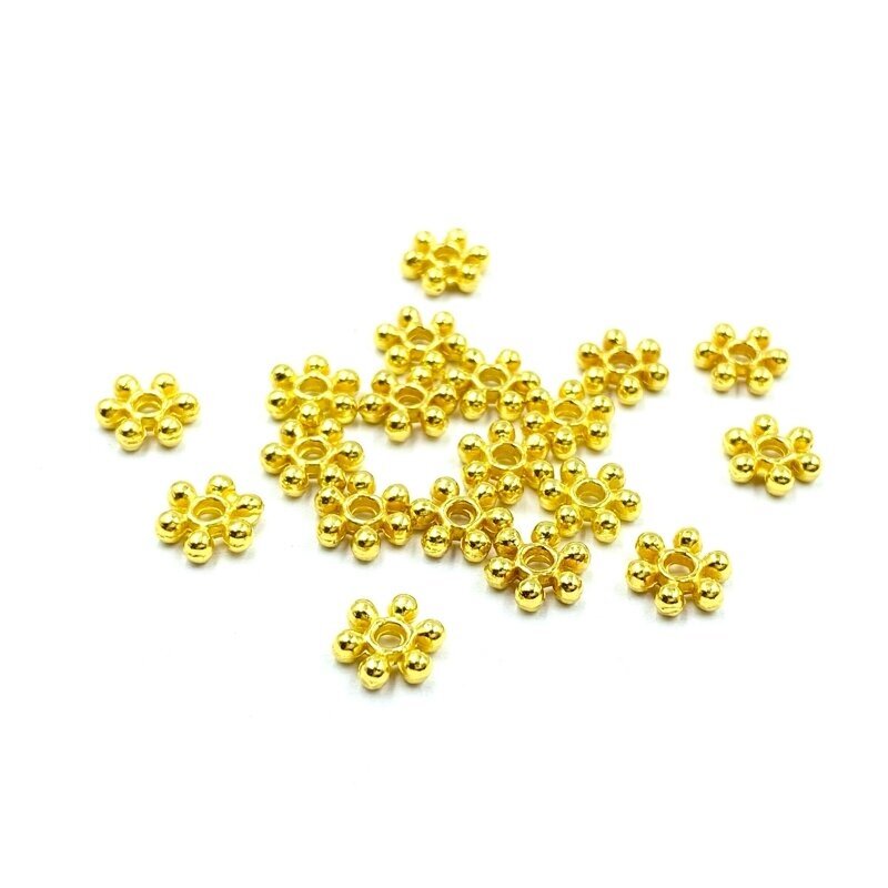 2x7mm aukso sp. intarpai, 78vnt.